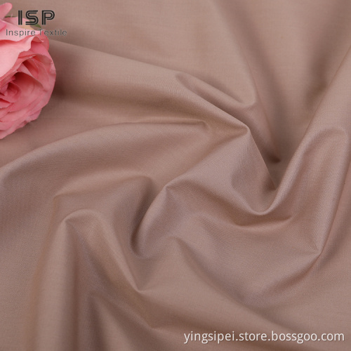Solid Plain Woven Polyester Cotton Blend Fabric